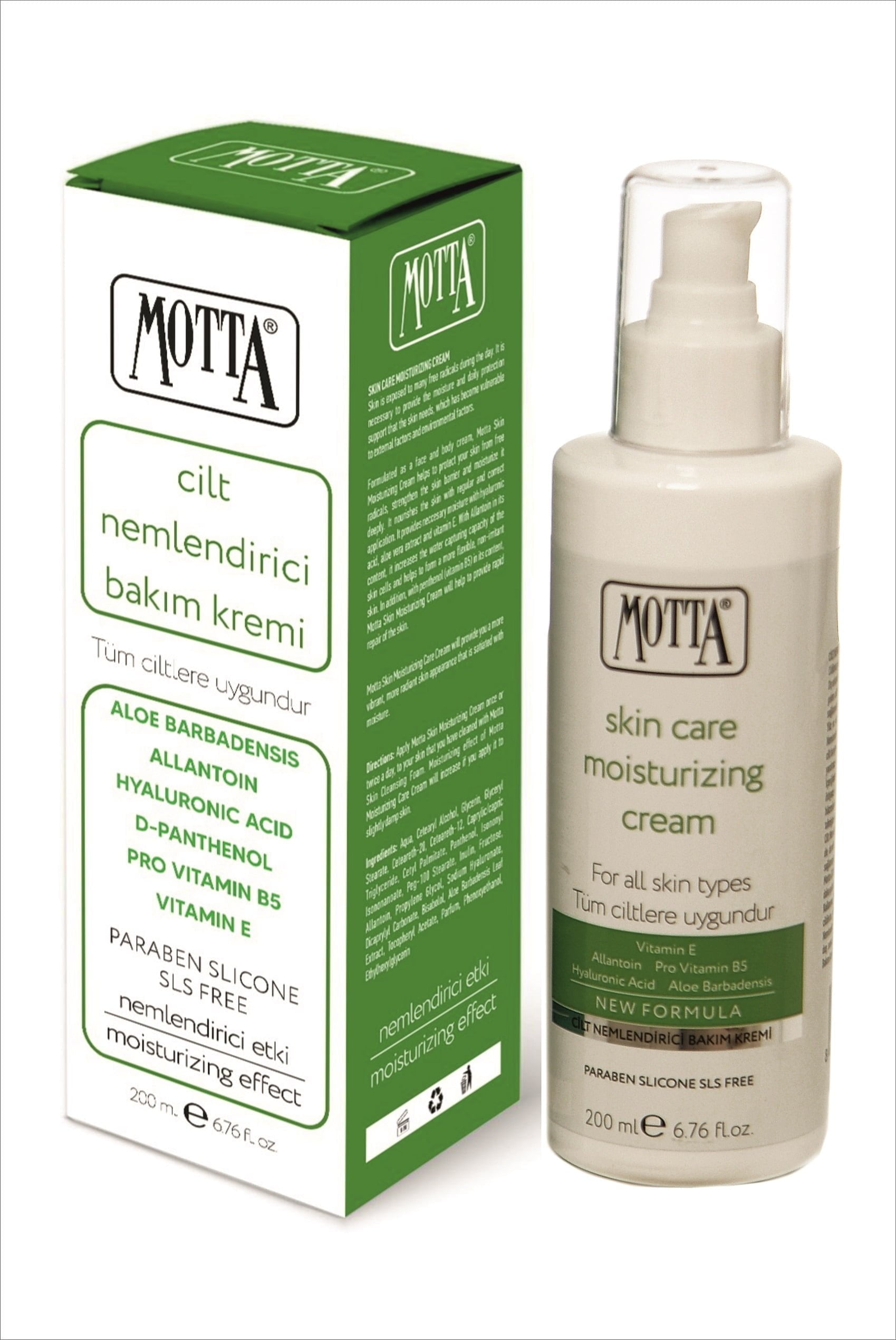 Motta Cilt Nemlendiricili Bakım Kremi