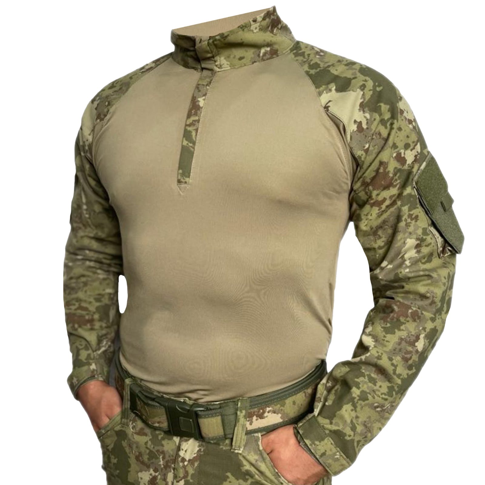 Wolftrap Askeri Kamuflaj Operasyon Tişörtü